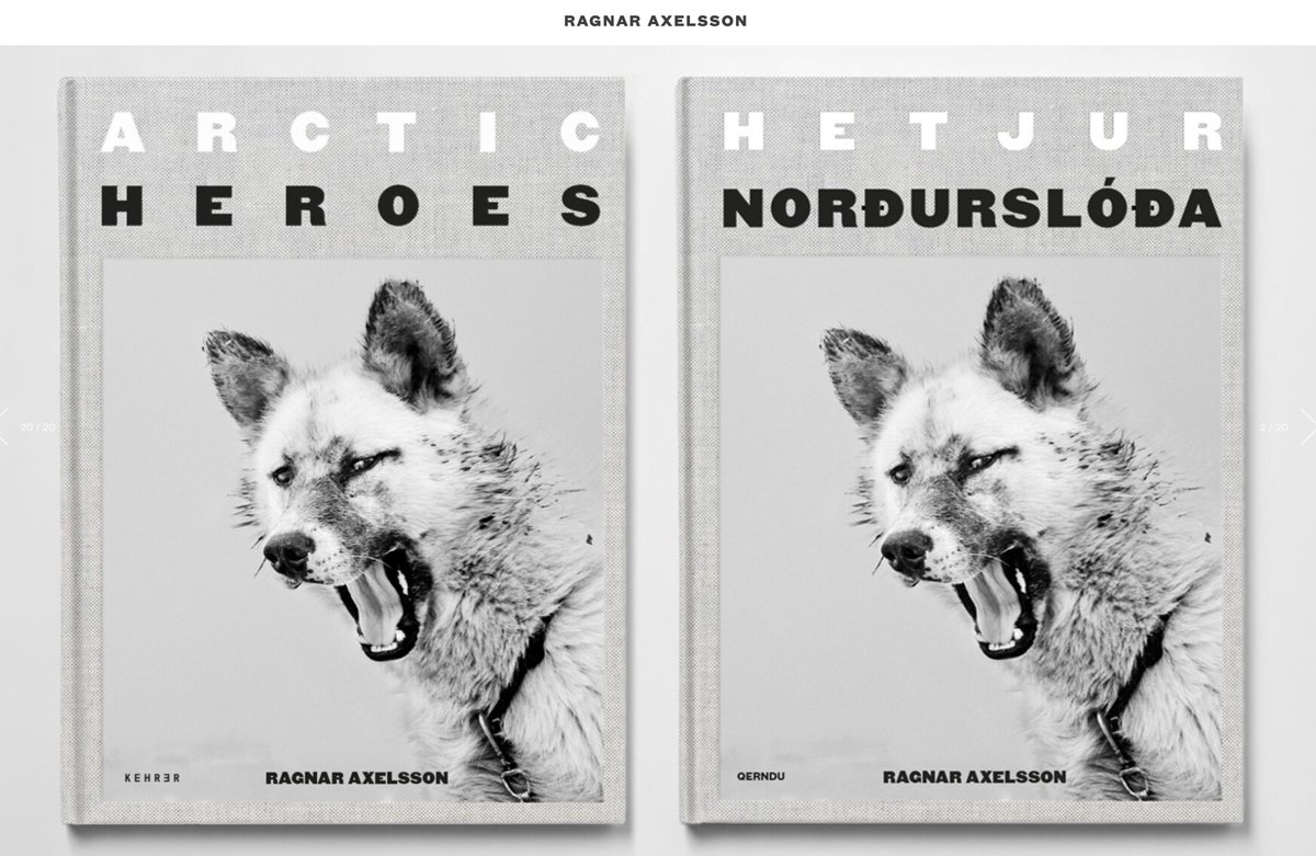 GalleryFlo's tweet photo. Ragnar Axelsson. Arctic Heroes.
https://t.co/H5qFGGyUmU
#RagnarAxelsson #art #photography #books #arctic #rax https://t.co/ugvNVNDJto