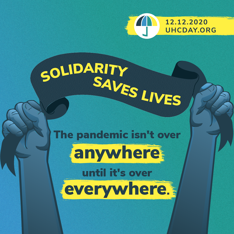 All over the🌍, #education communities are movilized for #HealthForAll to #ProtectEveryone! 

📅 Join the Education and Solidarity Network webinar  on 11th December, 5:30pm (CET) with the participation of  <a href="/eduint/">Education International</a> and <a href="/AIM_Healthcare/">AIM</a> for #UHCDay 

➡️bit.ly/367mfgX