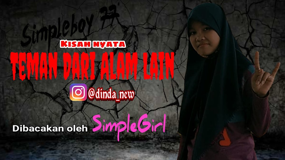 Simpleboy_77's tweet photo. Bertemanlah tanpa pandang bulu!!!
https://t.co/bF97J6W6fX
#podcasts #horror #ceritahorror #truestory #PENAMPAKAN #hantu #setan #JIN #matabatin #Viral #Trending #threadhorror #threadhoror #KisahViral #paranormal #Activity #experience #pocong #kuyang #kuntilanak #like #follow https://t.co/FN2xAhocH9