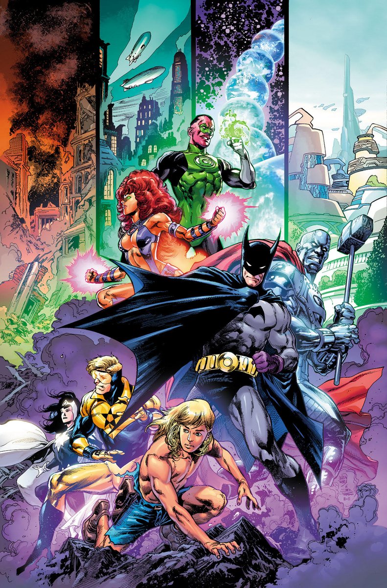 ComicExperience's tweet photo. #CECommunity "GENERATIONS SHATTERED in comics shops 1/6! The 80-page one-shot written by Dan Jurgens, Andy Schmidt and Robert Venditti continues story elements stemming directly out of Death Metal #7 in last month's Detective Comics #1027. Pick one up!" https://t.co/sidnJyY8HV https://t.co/zld6sjoaHU