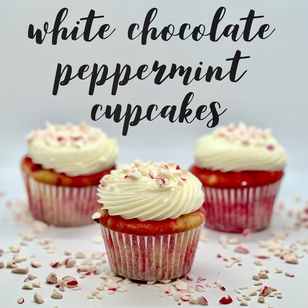 HollypopsBakery's tweet photo. WHITE CHOCOLATE PEPPERMINT
Cupcakes...no words to describe how delish these cupcakes are! What better way to sweeten up the holidays than one, two, or a few of these!! Pop in and try these today, you won’t regret it!! #mytupelo #downtowntupelo #tupelospirit #cupcakes https://t.co/m6TkLZomuo