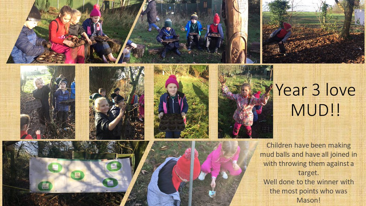StLeonardsDunst's tweet photo. Year 3 children have enjoyed their Forest School sessions and it is very fair to say that they love mud!! #dunston #penkridge #stafford #staffordshire #forestschool #churchschool #smallschool https://t.co/gsvFWhGhye
