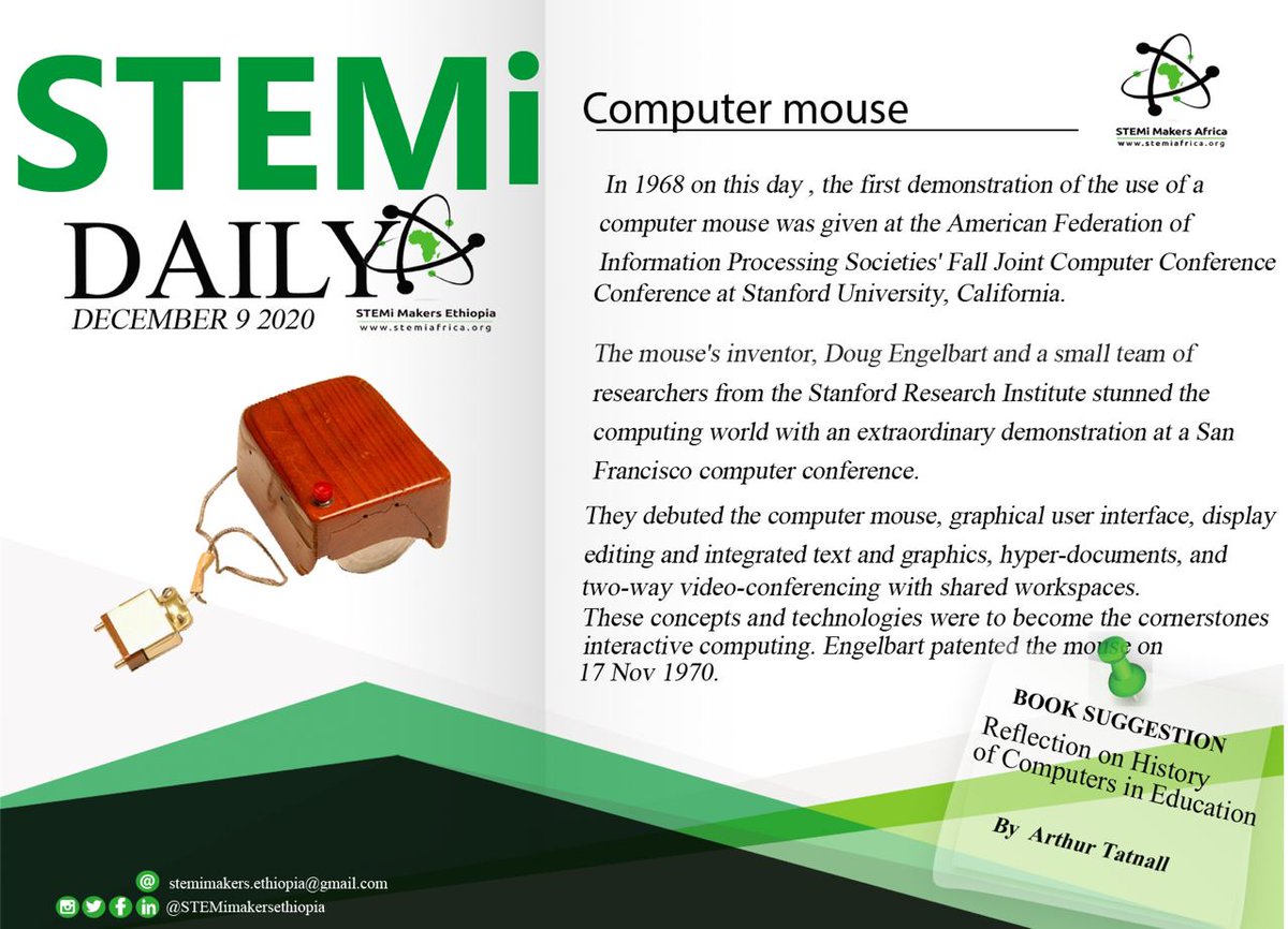 StemiEthiopia's tweet photo. "Life is infinitely stranger than anything which the mind of man could invent". Arthur Conan
๐ค๐ค๐ค
#STEMDAILY https://t.co/7JLrzclxC8