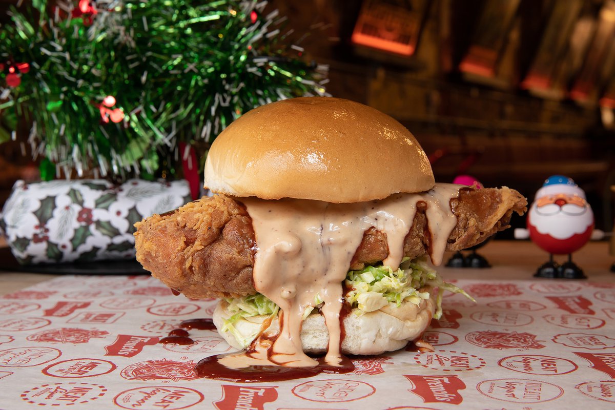 We can't get enough of the Santa's Little Gobbler. Especially when you add a soda and fries as part of the lunch deal for just a tenner (or add a beer/cider for an extra £2).

Dine in, click and collect, delivery via <a href="/UberEats/">Uber Eats</a> or take away.