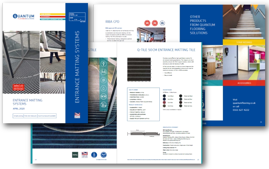 Quantum Flooring offer a comprehensive range of entrance matting.

> Made in Britain 
> Free site measures (Supply &amp; fit available)
> Quick turnaround 

View range:
quantumprofilesystems.com/en/brands/quan…

Download Matting guide:
quantumprofilesystems.com/en/quantum-ins…

#matting #entrancematting #primarymatting