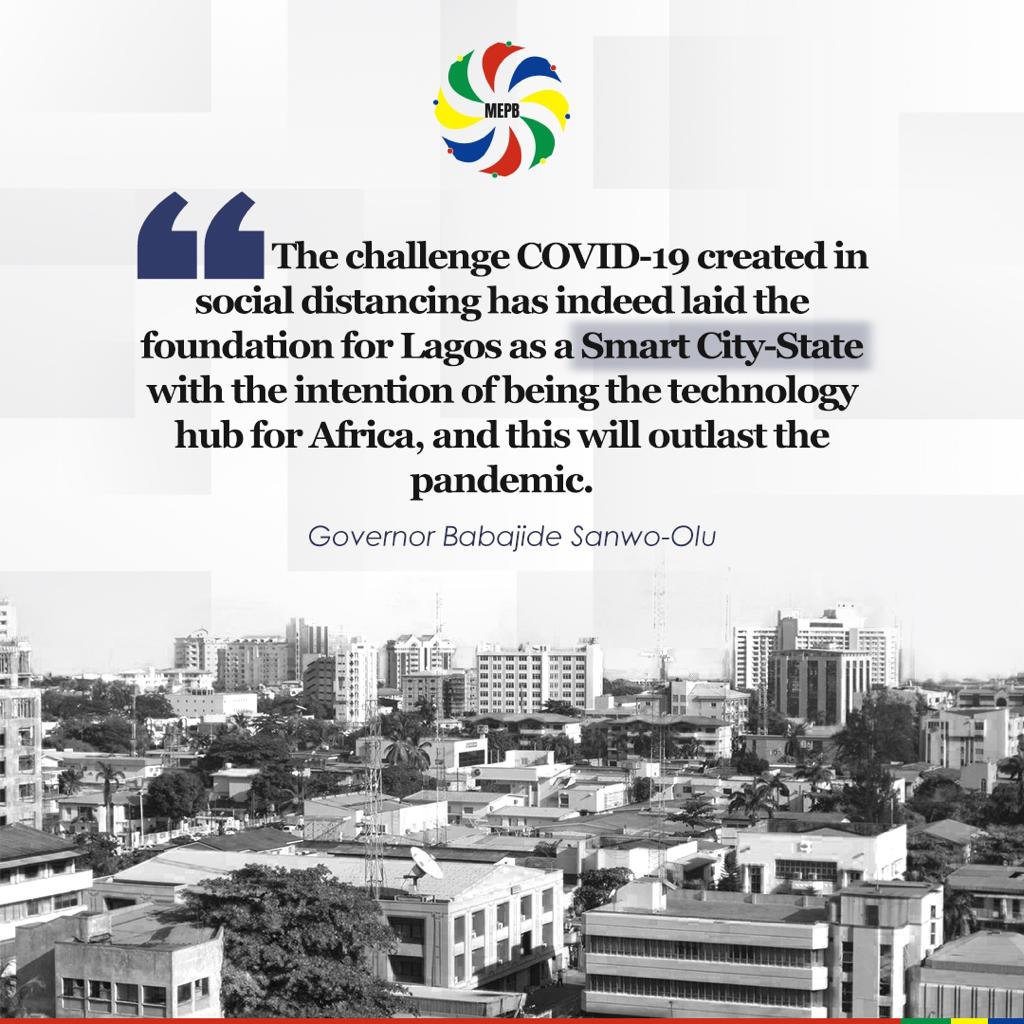 LagosMepb's tweet image. One of the pillars of the THEMES agenda is making Lagos State a 21st century economy. The need birthed by the COVID-19 pandemic / social distancing as well as the technological systems put in place to mitigate them, laid the foundation for Lagos as a Smart City state
#lagosmepb