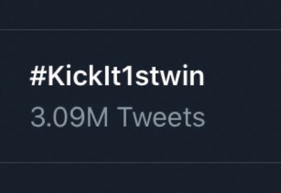  'Kick It' 1st win on Music Bank trended #1 Worldwide and in several multiple countries with over 3M tweets