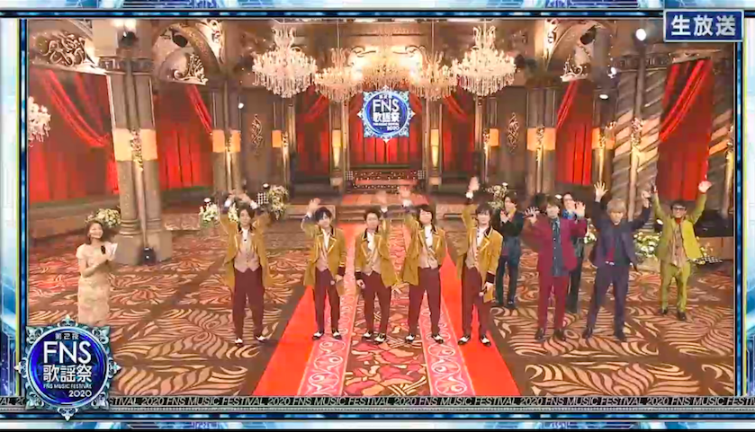 Yu_tong's tweet image. 最後まで🥺💕
好久不見的A8同框 #FNS歌謡祭2020 #関ジャニ∞ #嵐