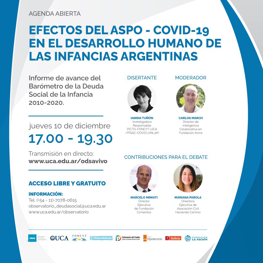 Observatorio de la Deuda Social Argentina (UCA) tweet media