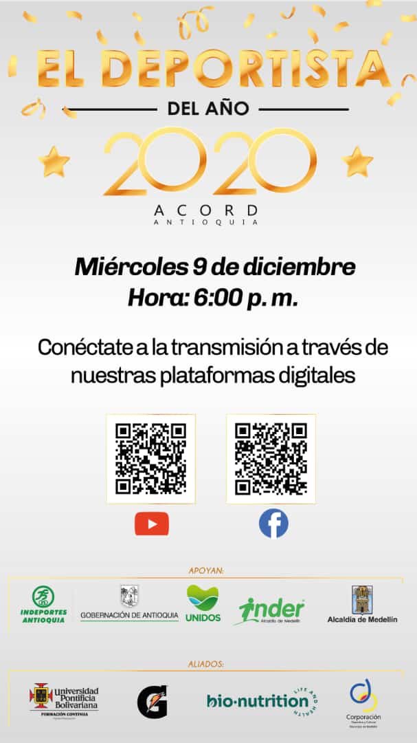 CiclismoCM's tweet photo. Hoy no es un día cualquiera, hoy nos ponemos nuestro traje de gala para disfrutar de la Ceremonia del #DeportistaDelAño de la @acordantioquia , a las 6:00 pm desde la @upbcolombia con transmisión por @Teleantioquia , Invitados a acompañarnos ! 👇🏼📱📺 https://t.co/eRVFCcR1rA