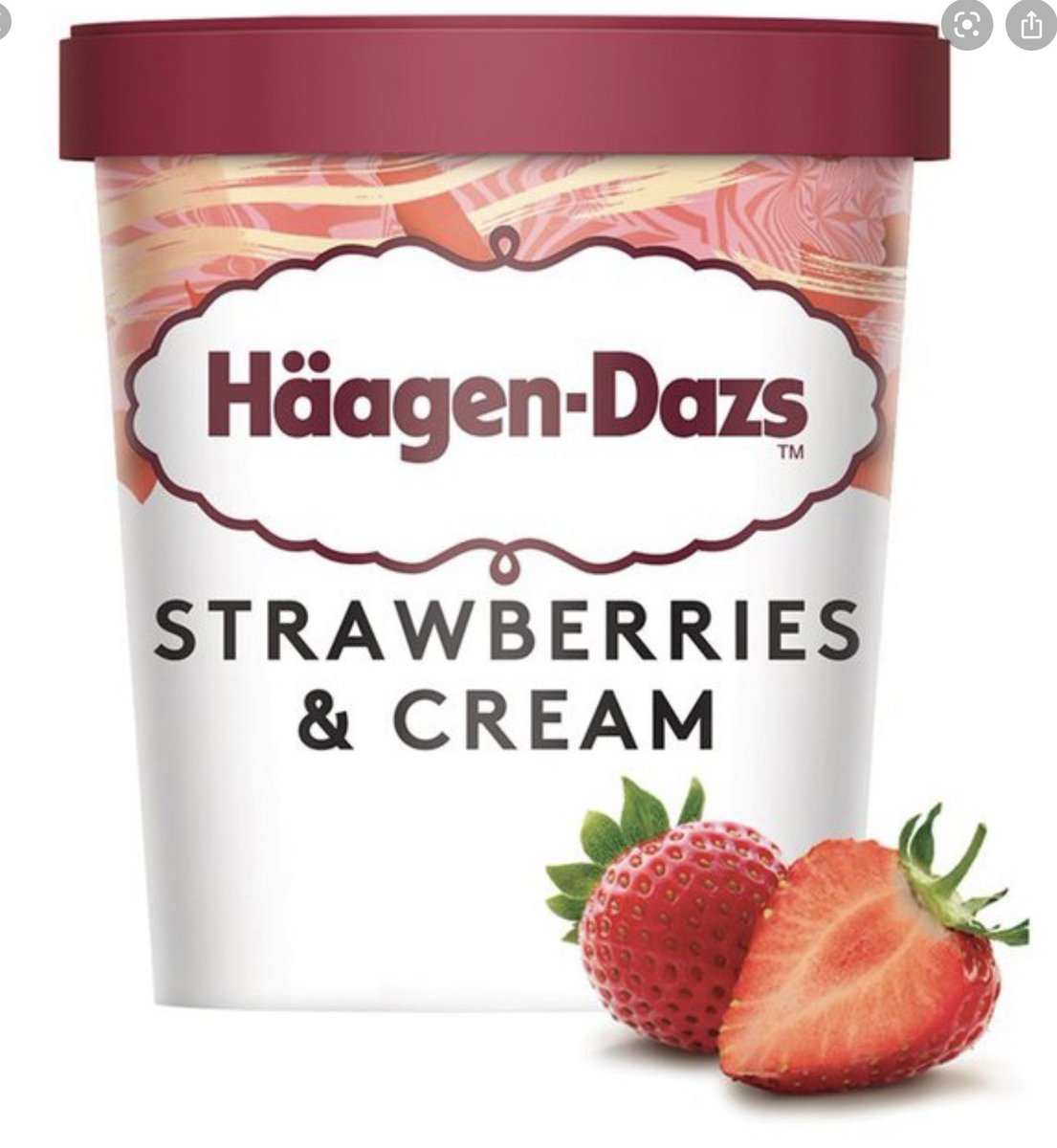  #2020gratitude Häagen-Dazs strawberries and cream. Oh god, it’s so good. (So is the caramel waffle cone stuff, but for pure unadultered goodness...)Listen, I have super willpower because I can eat three spoonfuls and put it back in the freezer until tomorrow.  #haagendazs