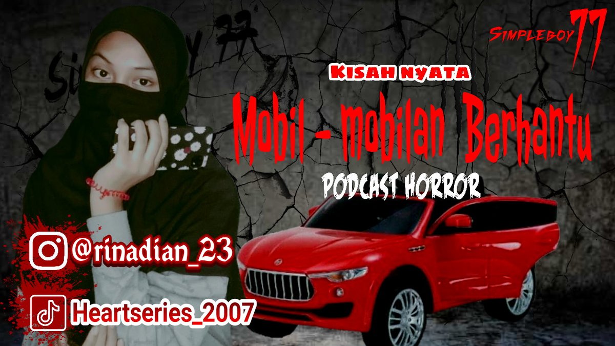 Simpleboy_77's tweet photo. Apa jadinya jika mobil-mobilan rusak tiba-tiba bisa berjalan???

https://t.co/bF97J6W6fX

#ceritahorror #ceritahoror #podcasts #horror #threadhorror #threadhoror #Viral #Trending #like #Share #subscribe #YouTube #channel #simpleboy77 https://t.co/SUh01217lI