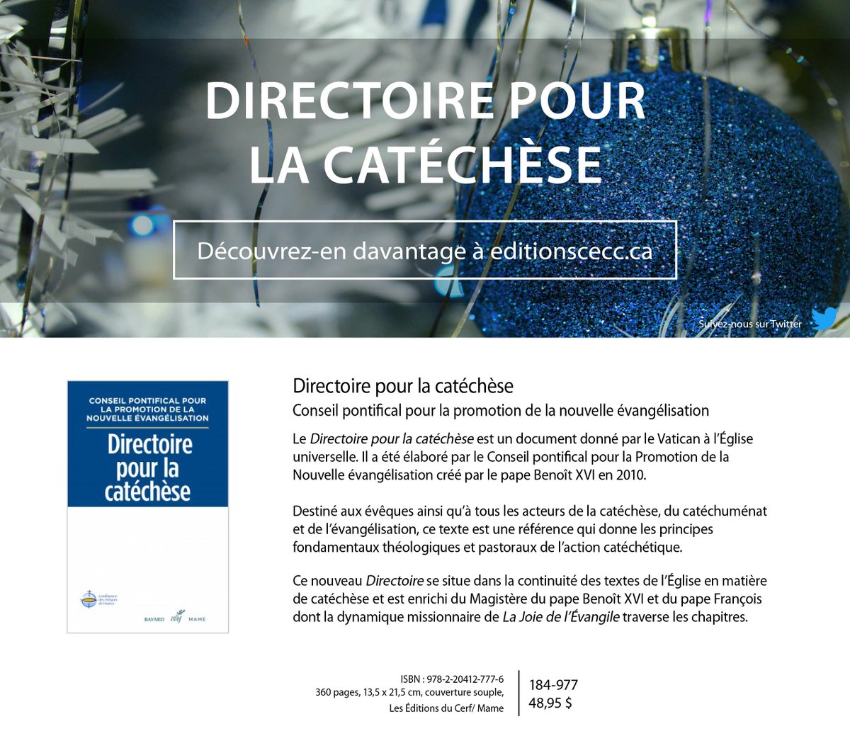 Éditions de la CECC tweet media