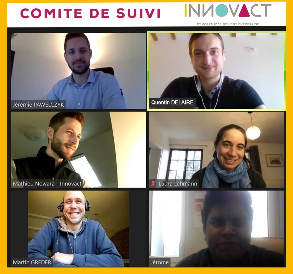 [COMITE DE SUIVI]
Aujourd'hui se déroule le comité de suivi INNOVACT !
C'est à dire ?
Des #porteursdeprojets présentent les avancées de leur projet devant plusieurs experts : l'équipe INNOVACT mais également des experts du réseau #IncubationBySemia