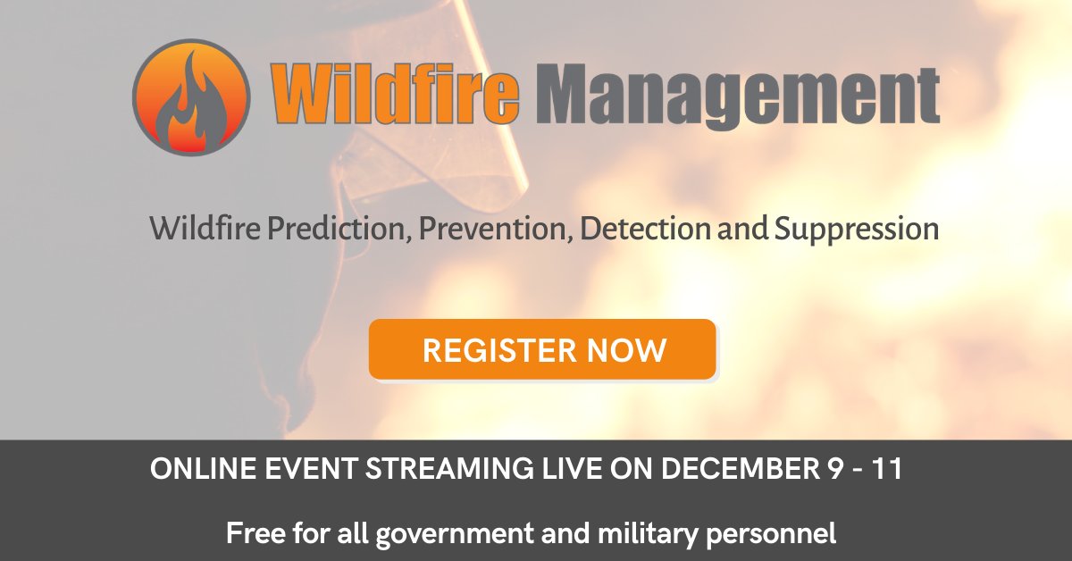 robottoco's tweet photo. Today you can participate in the 3-days IDGA's Wildfire Management Online Summit!
All government and military personnel can register at no cost here: https://t.co/Vr72puhBt7
#robotto #sustainable #technology #futuretechnology #dronetechnology #firefightinginnovation https://t.co/QeAa8LiLj8