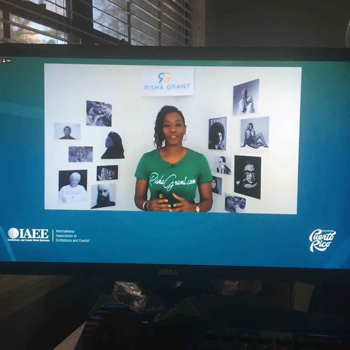 Elizabeth George (@elizmgeorge) on Twitter photo Enjoying the #ExpoExpo keynote from my comfy chair.
<a href="/RishaGrant/">Risha Grant</a> is joining us this morning. Enjoying the #ExpoExpo keynote from my comfy chair.
<a href="/RishaGrant/">Risha Grant</a> is joining us this morning.