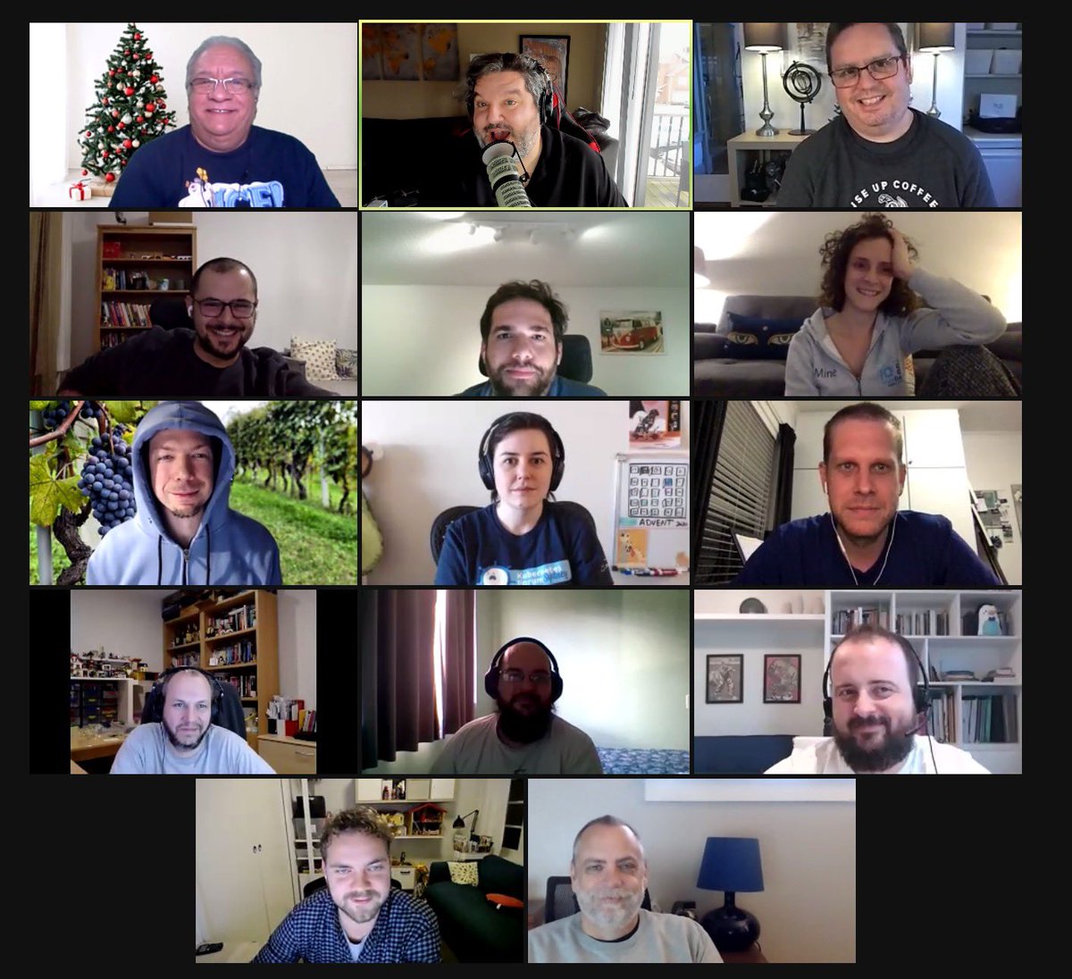 mattstratton's tweet image. #devopsdays core team (mostly) 💜

@MikeRosTX @nathenharvey @srhtcn @gethash @Mine_Heck @phrawzty @glasnt @adrianmoisey @KrisBuytaert @somatorio @gomex @yvov @kmugrage