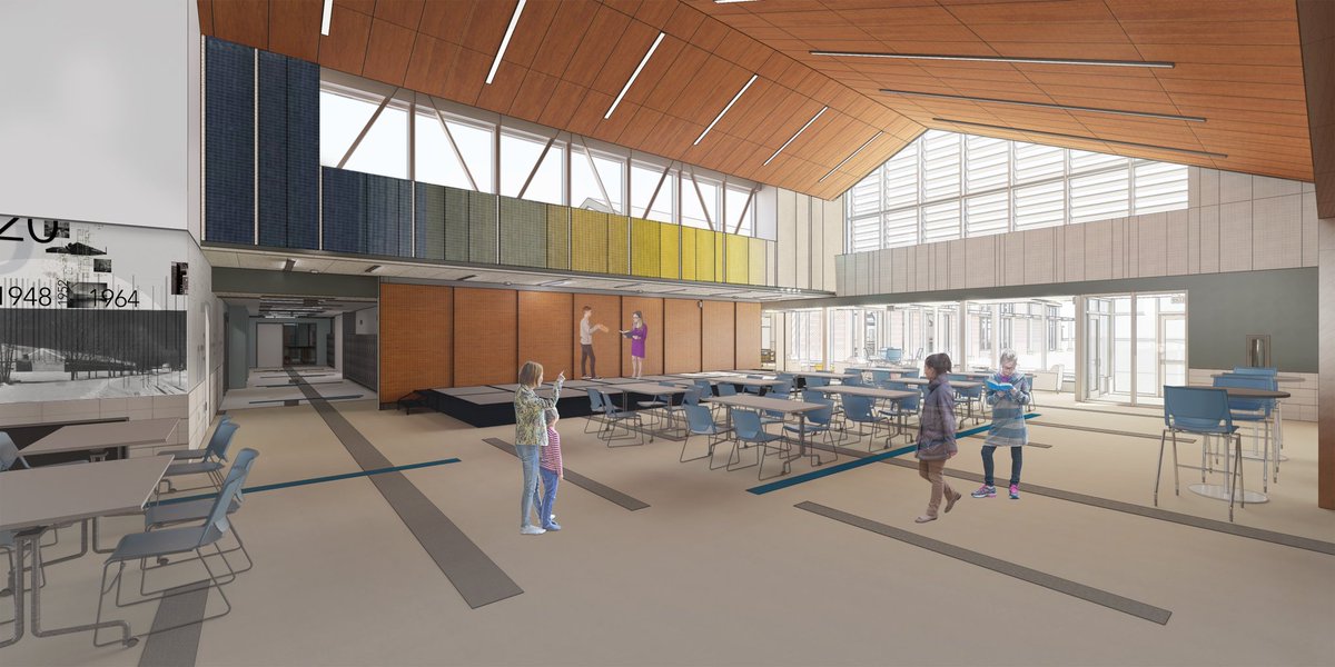 ewingcole's tweet photo. The Lincoln Public Schools Baffield Road Campus renovation and expansion supports 21st Century learning and is #NetZero ready https://t.co/20aIAnV1oh #ECdesign #renderings #portfolio https://t.co/efOdjZrPPV