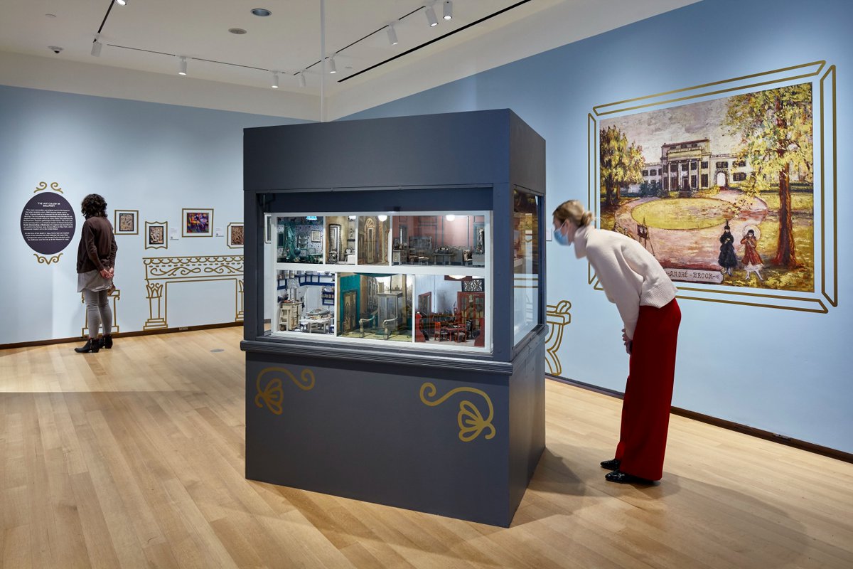 MuseumofCityNY's tweet photo. Pint-sized fun! Explore the Stettheimer Dollhouse with @simondoonan and chief curator Sarah Henry in tomorrow's live episode of Curators from the Couch. Register now: https://t.co/ZZqPmlnPG1 #AllinNYC #MCNYLive #Free https://t.co/mL3rnmuHRq