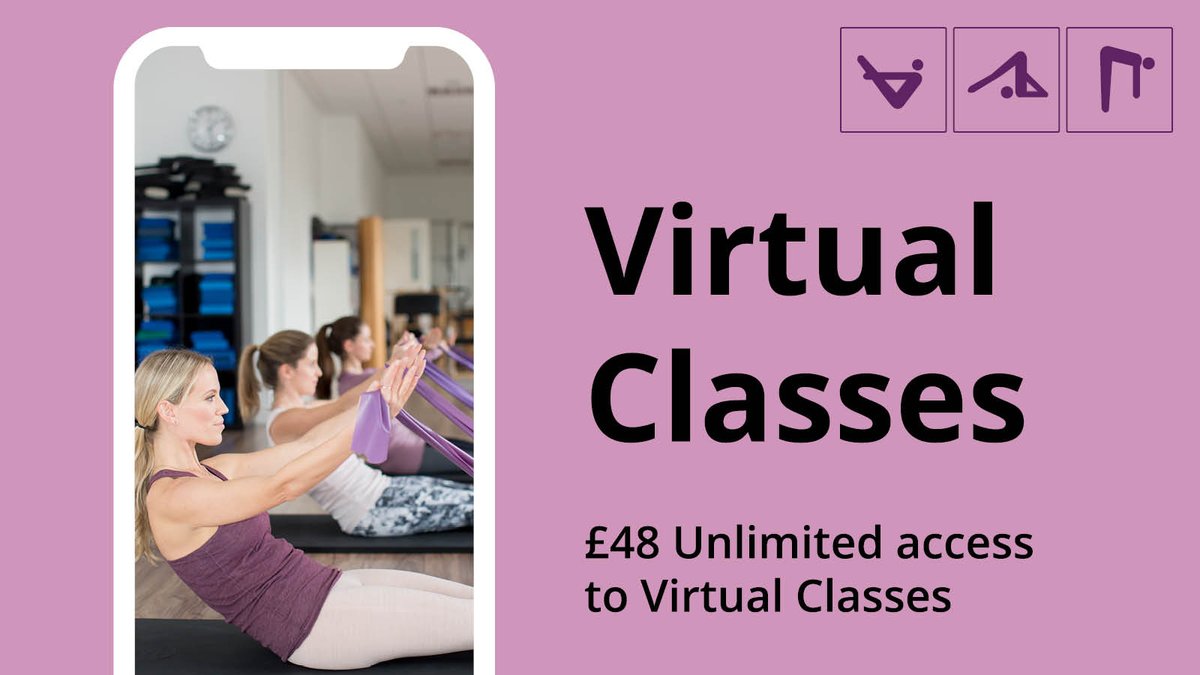 Describe your week so far in 3 emojis! 

We’ll go first 😅🏃⚡

Our online classes can help you relieve stress &amp; lift your mood!

Start your fitness journey for £48/month. Visit our website to find more! 

pilatesbodystudio.co.uk