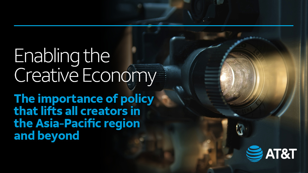 ATTpolicyintl's tweet photo. In today’s blog, AT&amp;T’s @jaredDougherty9 underscores the importance of content protection, facilitating investment inflows and eliminating market access restrictions to enable an environment for the creative economy to grow in the APAC region. Read more at https://t.co/Ompge4Xhu6 https://t.co/Ozlx81culo