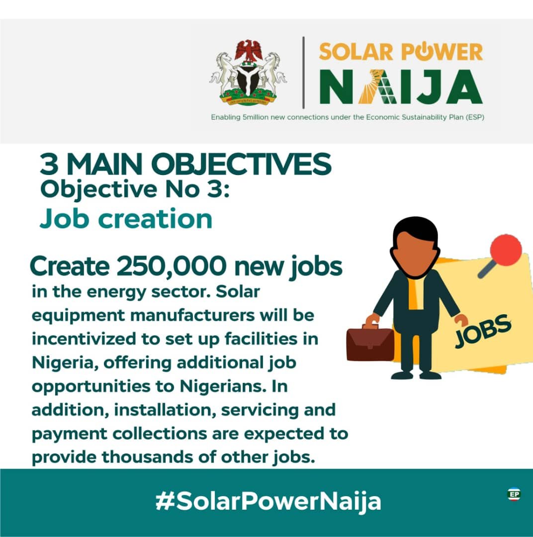 The Rural Electrification Agency have been mandated by the  @NigeriaGov to help in activating an economic sustainability plan (ESP) programme designed to impact the lives of Nigerians, post-COVID. Anticipate 01.12.2020.  #ESPinAction.  #SolarPowerNaija