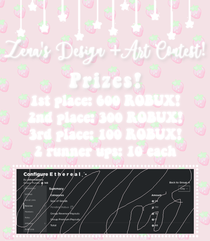 etherealzena's tweet photo. ⋆ ˚｡⋆୨୧˚Zena's Clothing + Art Contest!˚୨୧⋆｡˚ ⋆
⁀➷ Info in the pictures! Please read carefully <3 
⁀➷ Comment any questions you may have!
⁀➷ Use the tag #ZenasDAC when submitting and tag me!
⁀➷ Feel free to tag people who might be interested!
⁀➷ Rts + Likes App! https://t.co/8NgXWxgoir