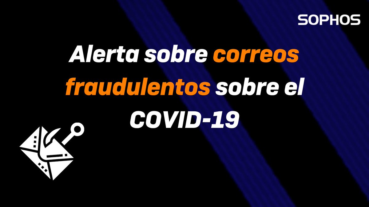 SophosIberia's tweet photo. No debemos bajar la guardia. Nueva campaña de #Phishing suplantando al @sanidadgob para difundir #malware, bajo el pretexto de #movilidad actual #permitida en el país por el #COVID-19
https://t.co/6GOOw9geZT
#ciberseguridad #email #fraude #alerta https://t.co/vuLdLEf3Wr