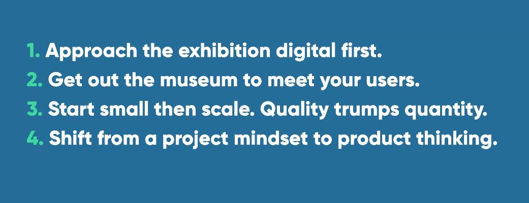 These are great tips of developing digital exhibition from <a href="/Chrishow/">Chris How</a> #MuseTech2020 <a href="/ukmcg/">Museums Computer Group</a>
