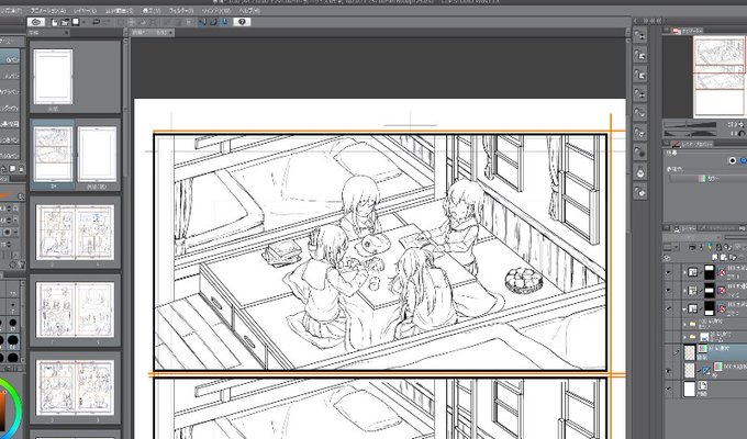 毎回、同人の1P目は作画カロリー高くてテンション上げてないとやってられない…早く画面いっぱいの響描きたい… 