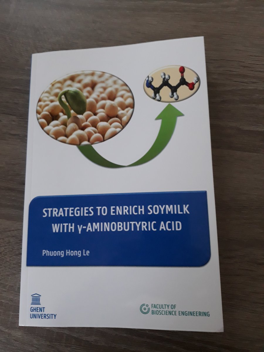ImcaSampers's tweet image. Maandag (7/12/2020) heeft Phuong Hong Le haar doctoraat succesvol verdedigd en dit volledig coronaproof. Ze voerde haar onderzoek uit aan de onderzoeksgroep #vegitec. Haar doctoraat handelde over mogelijke strategieën om sojamelk te verrijken met gamma-aminoboterzuur. @FbwUGent