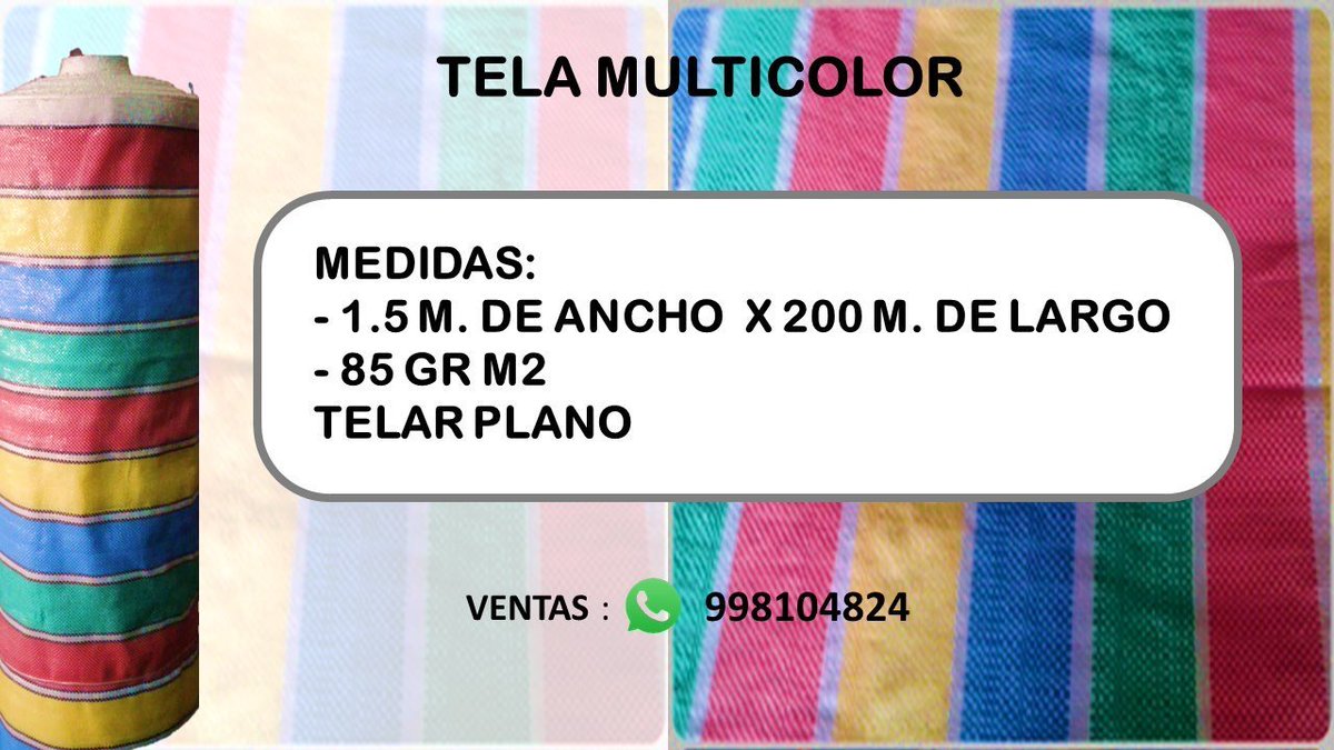 MBigbag's tweet photo. Telas o arpilleras de polipropileno 
¡Entrega inmediata!
#sacosdepolipropileno #arpillerasdepolipropileno #telasdepolipropileno https://t.co/xg3vHr9UUp