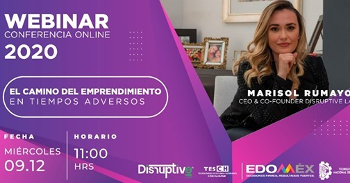 marisolrumayor's tweet photo. ¡Estamos en vivo!
Acompáñenos al webinar gratuito '¿Cómo emprender en tiempos adversos' ➡️ https://t.co/O1feaZgTAe
Gracias Tecnológico De Estudios Superiores De Chicoloapan por la invitación.
#Disruptivo #Emprender #entrepreneur #emprendedora #socialbusiness #Edomex #TESCH https://t.co/pLmKchN2KI