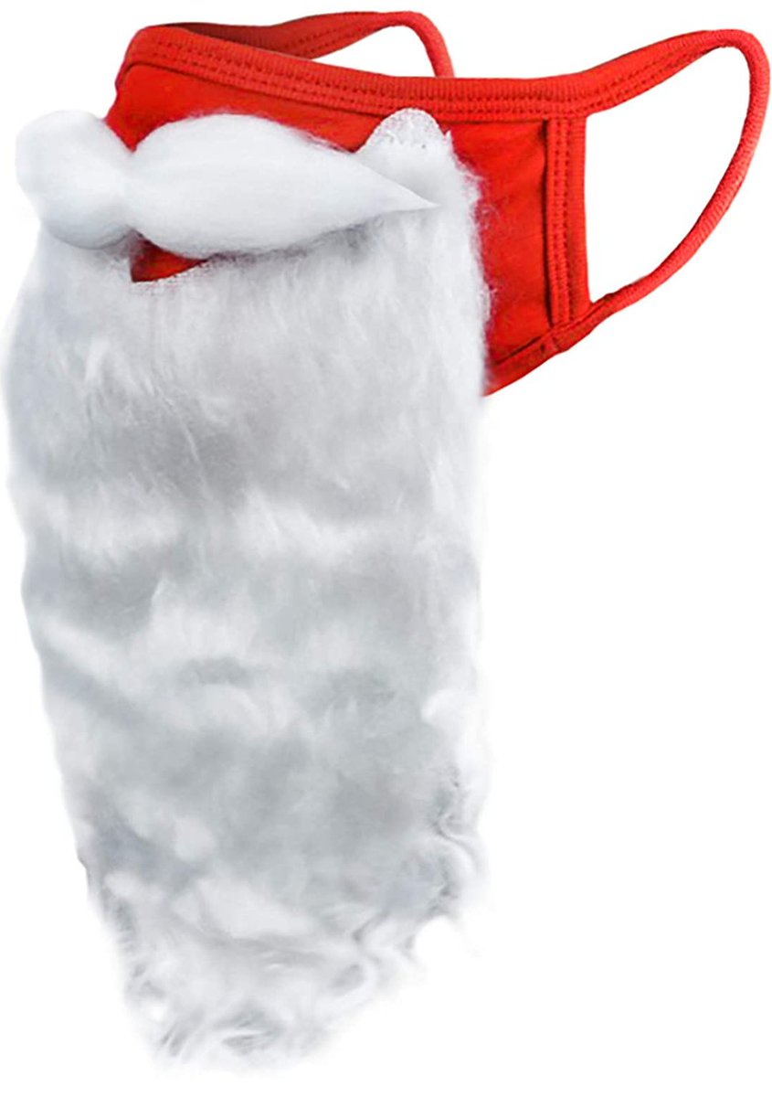 SparkAlchemy's tweet photo. @BBHLabs Amazon last week was hedging its bets. 

Looking for a novelty "Christmas face mask" I got everything from fruit peels to Santa beards. 
For all the wonders of machine learning etc it wasn't totally sure what I was looking for. https://t.co/sqClKd4hba