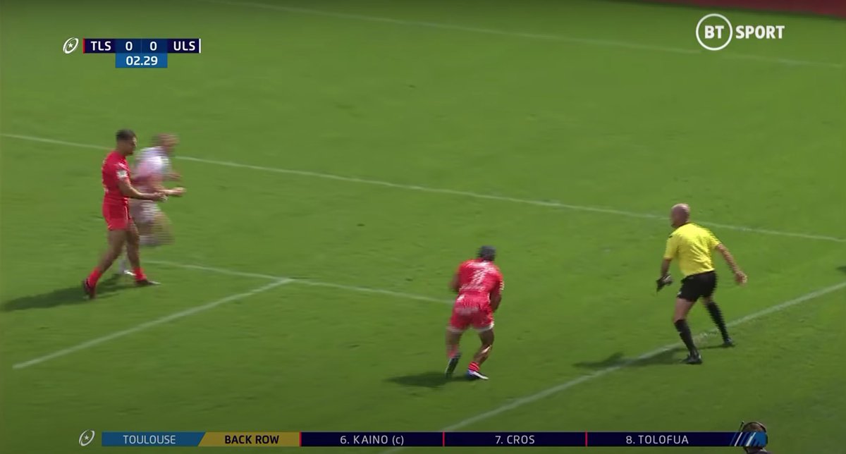 Upon receiving the ball close to the touchline, Kolbe 'perceives' that he will need to utilise his ability to CREATE space in order to create separation from the defender and maximise his likelihood of scoring. /5