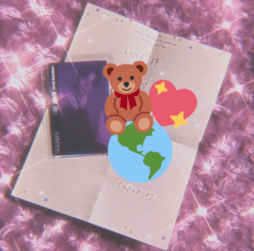 runapiko_48's tweet image. たんたんみー様のソンムル企画で、しゅなぴたゃんのCallingカードを譲っていただきました😭✨ カードはもちろんですが、お手紙が特に嬉しくて…🥺❤️ 心が温まりました❤️
たんたんみー様、ありがとうございます😭✨
#ORβIT
#firstkitchen