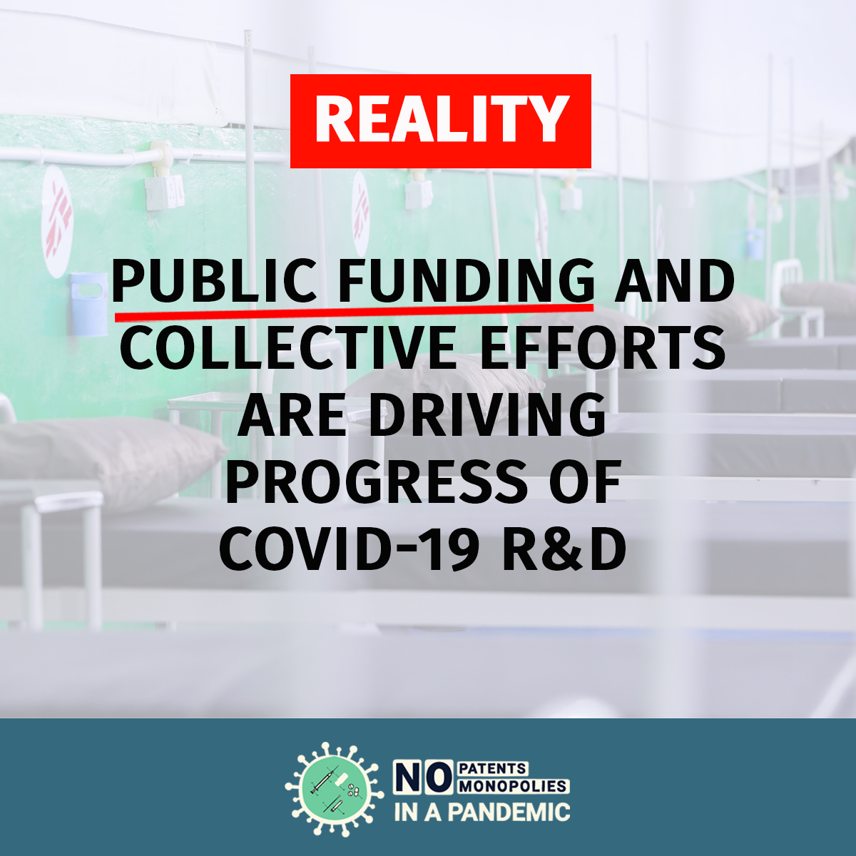 Myth vs Reality On funding for research & development for  #COVID19 medicines & vaccines.   https://bit.ly/370l6bn&nbsp;  #NoCovidMonopolies   #TripsWaiver