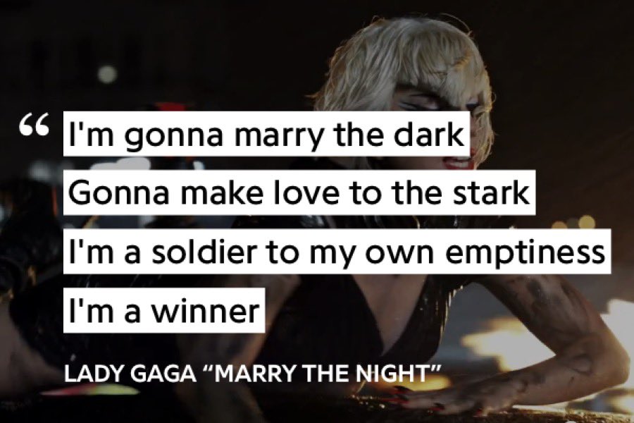 Marry The Night (2011)