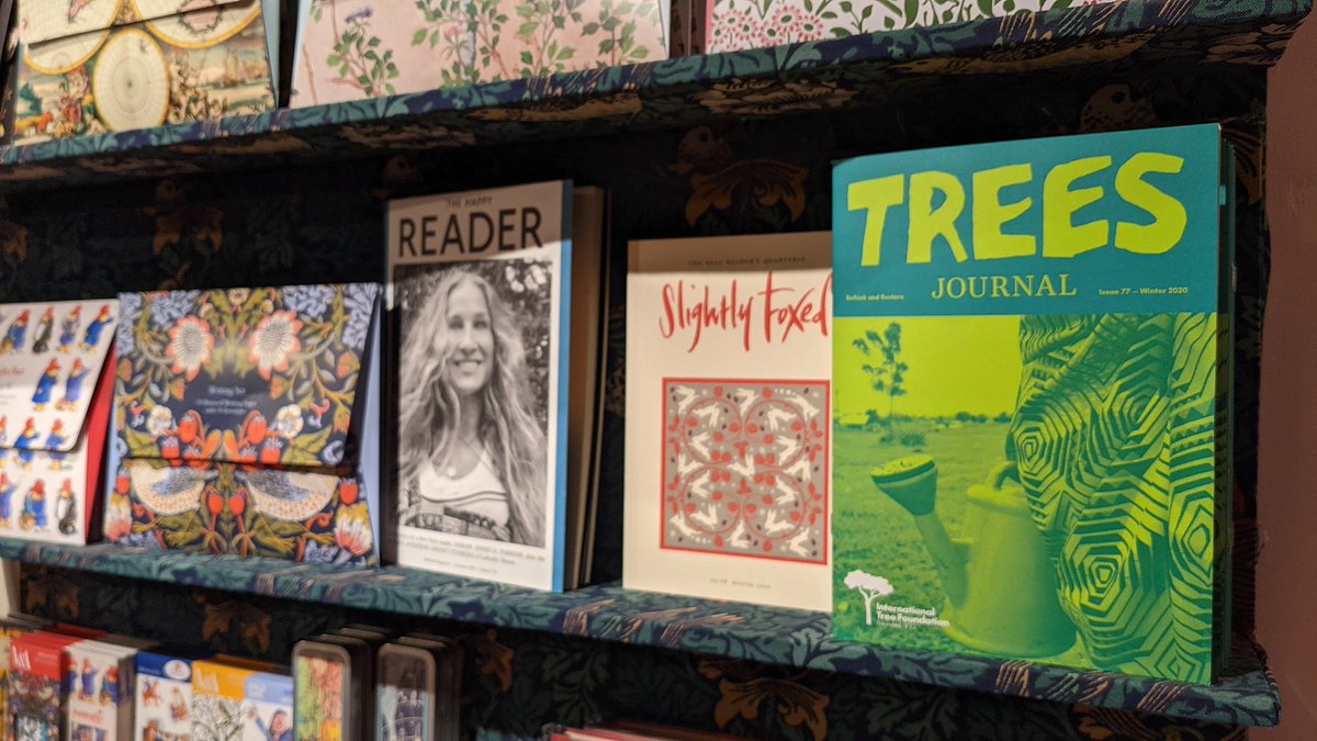 We're excited to see our 77th Trees Journal in the wonderful @DauntSummertown This edition is a hopeful invitation to rethink our relationship to nature, with contributions from <a href="/MerlinSheldrake/">Merlin Sheldrake</a> <a href="/lucyjones/">Lucy Jones</a> among others. Pop in for a copy, or download here: bit.ly/370qWcH