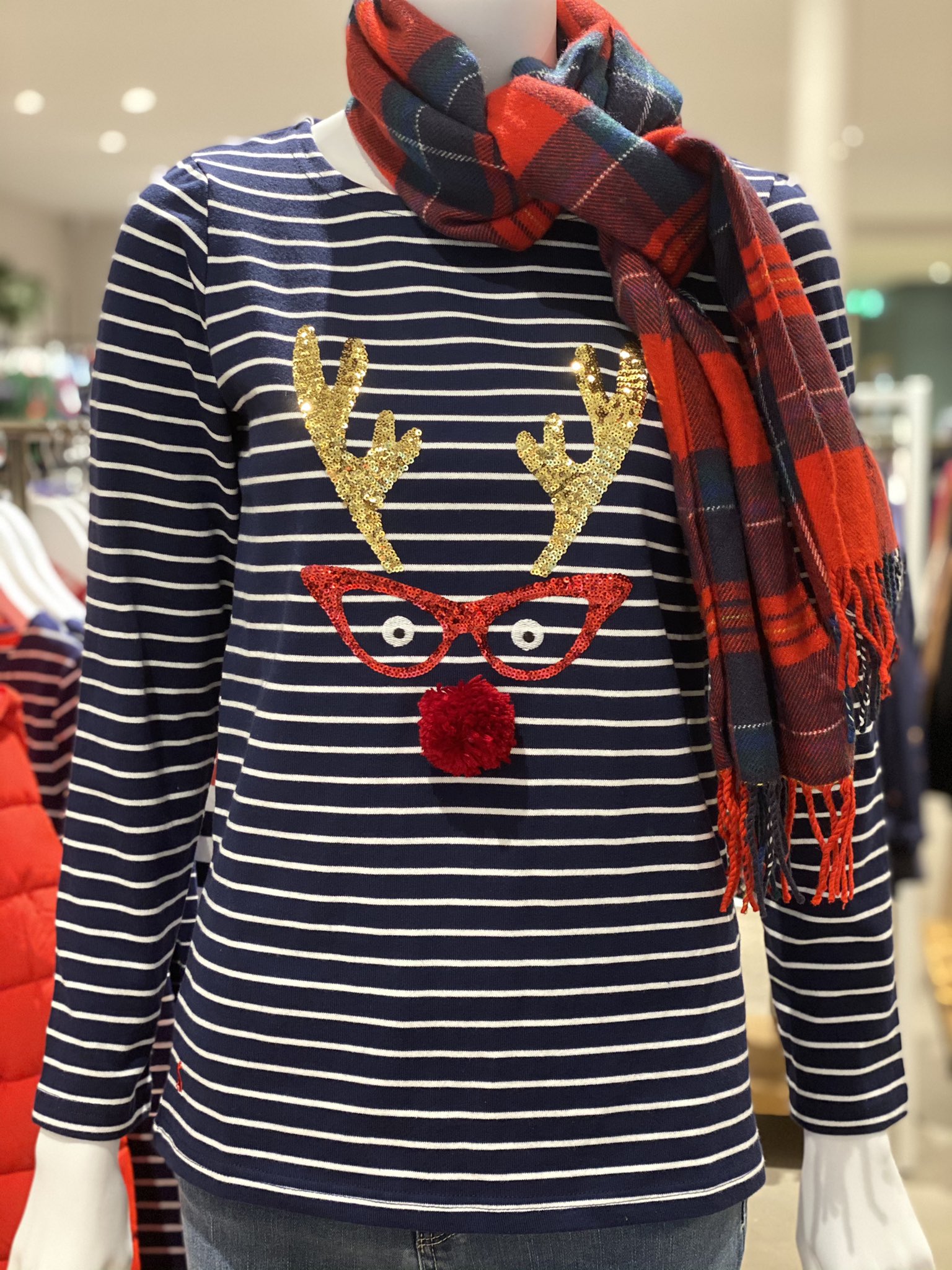 Buy Joules Cracking Festive Knitted Jumper from the Joules online shop