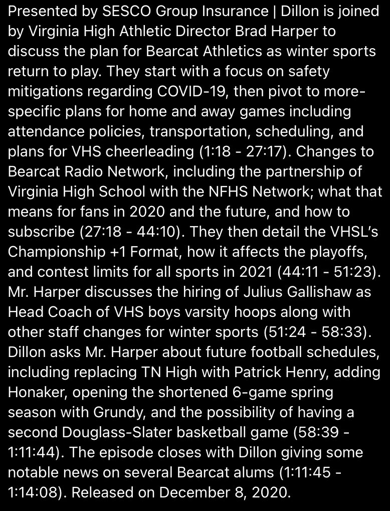 Bearcat Sports Network tweet media