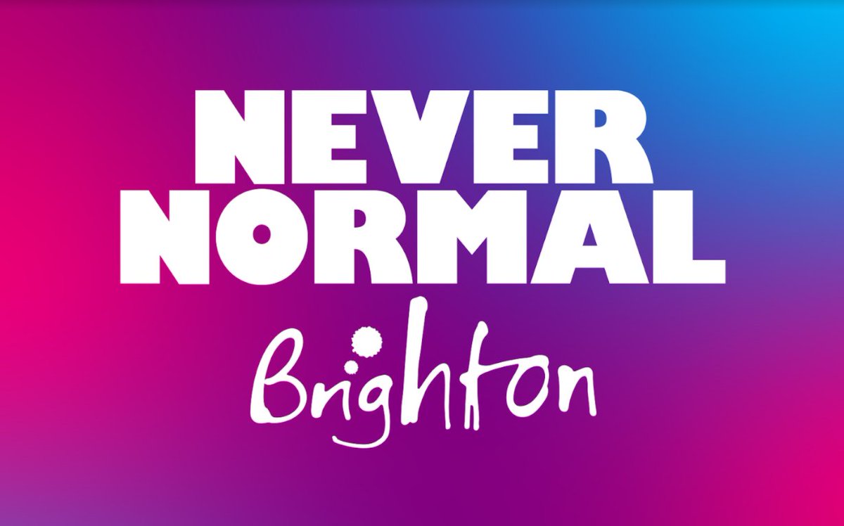 It's very #Brighton! Anyone looking for the new normal is getting a reminder that Brighton couldn't do normal if it tried. #NeverNormalBrighton Find out more and check out the video ... bit.ly/2JPyeqP
