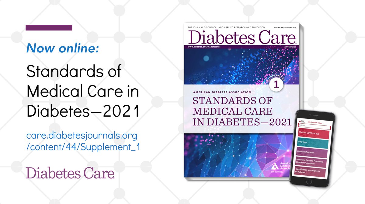 american diabetes association guidelines 2021