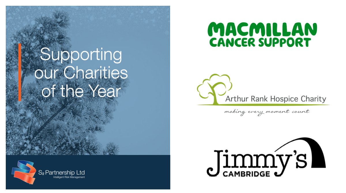 S2Partnership's tweet photo. Following a challenging year for many we’re delighted to be making additional contributions to @macmillancancer @ArthurRankHouse &amp; @Jimmyscambridge this Christmas. All 3 carry out such important work helping individuals &amp; families needing support. https://t.co/fXtgIpJzH8