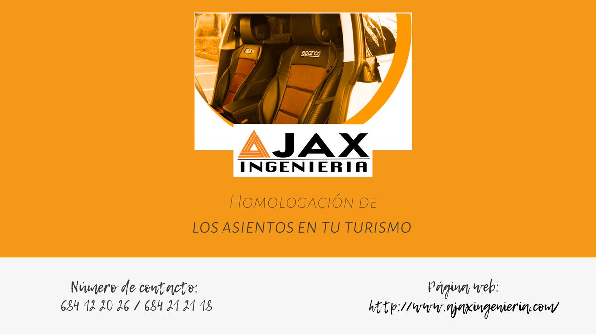 ¿Buscas homologar los asientos de tu turismo?