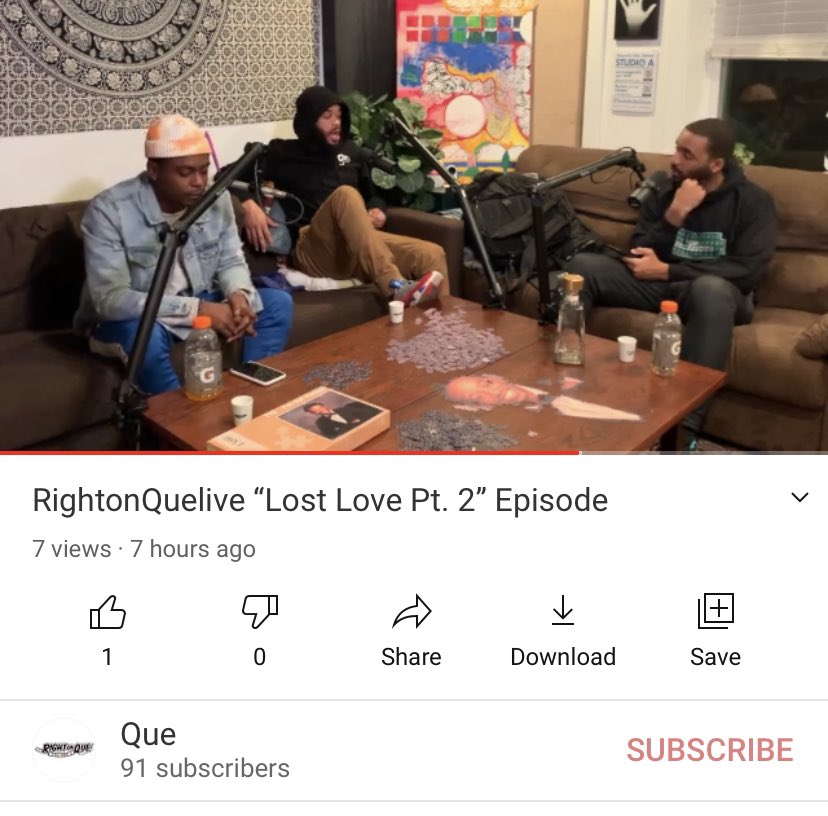 ROQLive's tweet image. Pt. 2 of the #ROQLive #LostLove finale episode with @OneTakeDave5 @malakiahali .

podcasts.apple.com/us/podcast/rig…

soundcloud.app.goo.gl/CDckc1C13VeBF1…

youtu.be/PMKt7pQmXm4

S/O to every true genuine supporter ever, over 200 episodes &amp;amp; 100k listens later, I did a lot and I learned even more.
