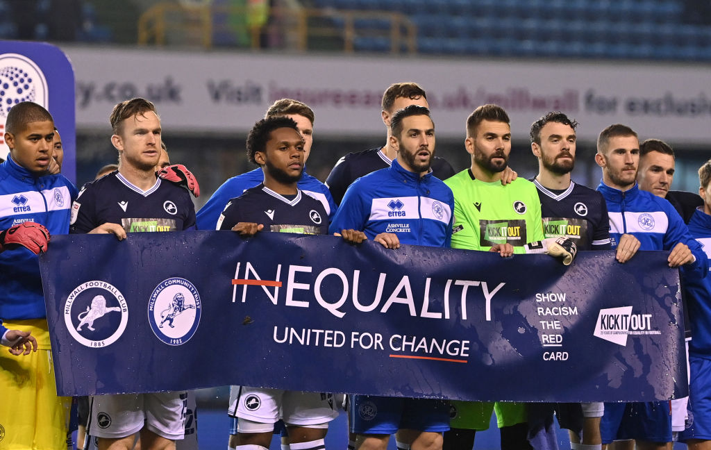 QPR players had stopped taking the knee with Director of Football Les Ferdinand stating that while it had been powerful, the impact was being diluted. Last night, however they reversed this stance as a show of solidarity in light of the booing heard at Millwall v Derby.