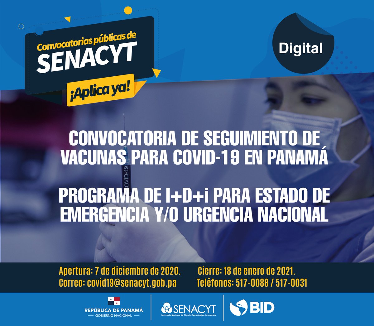 Senacyt Panamá tweet media