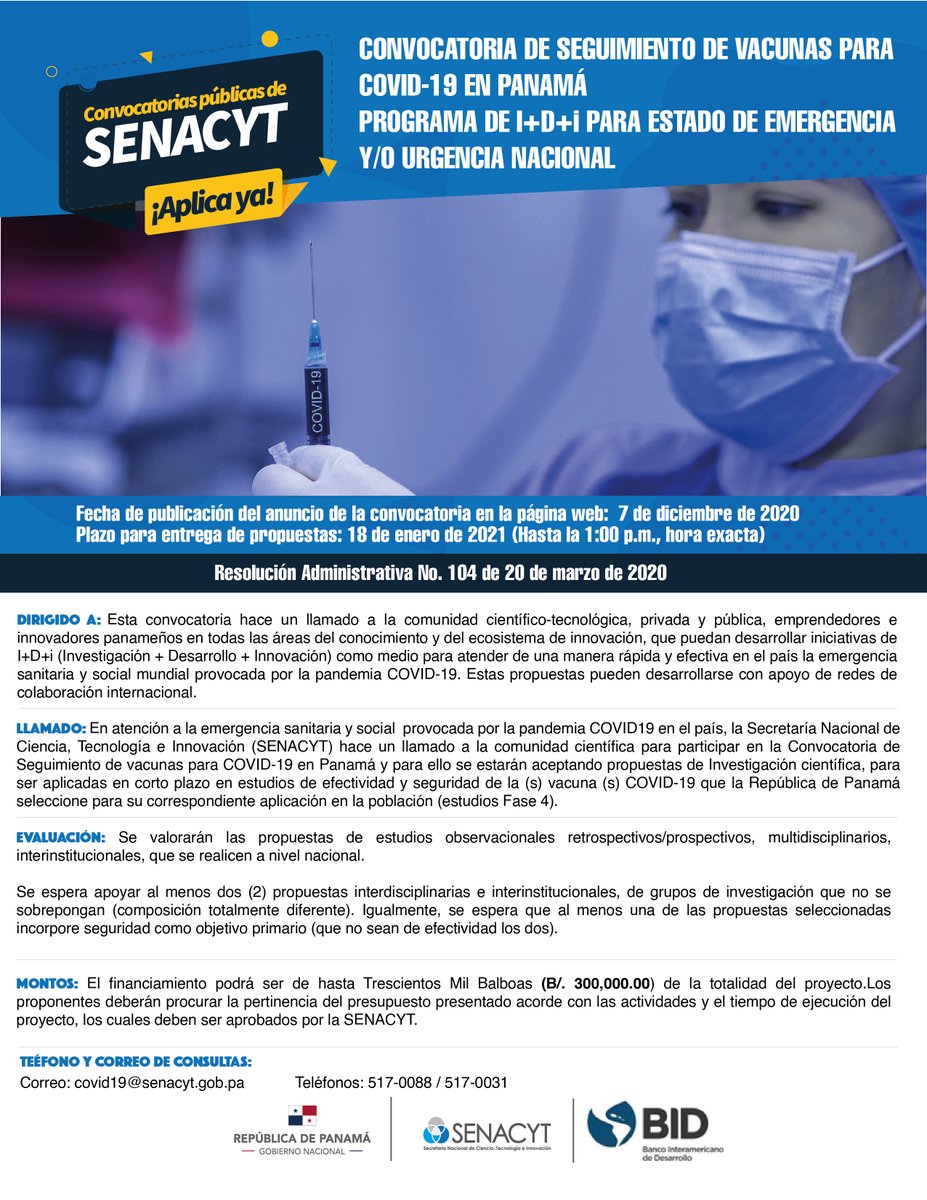 Senacyt Panamá tweet media