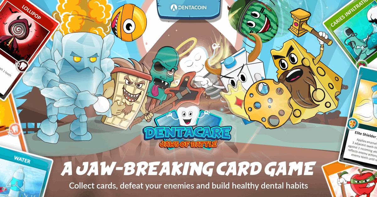 dentacoin's tweet photo. ⚔ Grab your toothbrush and join us on an adventure towards dental health. Face challenging opponents in battle and grab their treasure for your collection. Download now and enter the arena:
https://t.co/yfxFqoPFHY https://t.co/nBmTelhqek